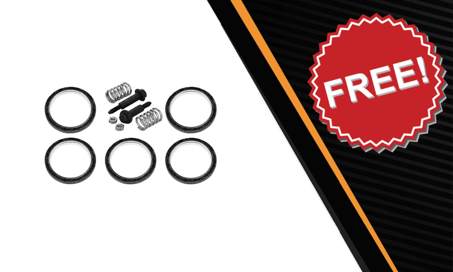 2003-2009 Toyota 4Runner 4.0L Pair of Manifolds, Catalytic Converters, Muffler and Tail Pipe | EPA Approved