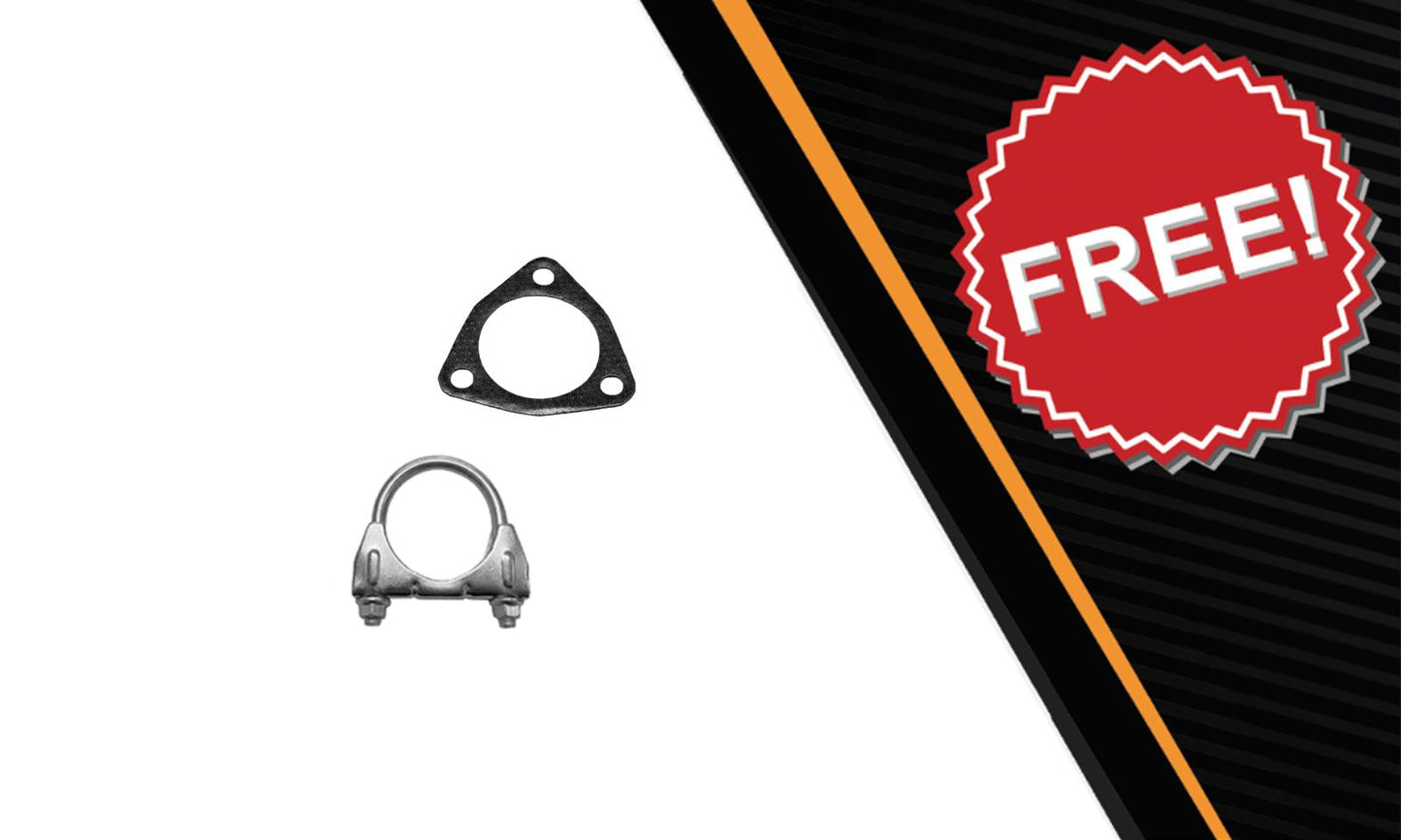 1999-2005 Chevrolet Cavalier 2.2L | 1999-2002Chevrolet Cavalier 2.4L | 1999-2005 Pontiac Sunfire 2.2L | 1999-2001 Pontiac Sunfire 2.4L Exhaust Resonator Pipe