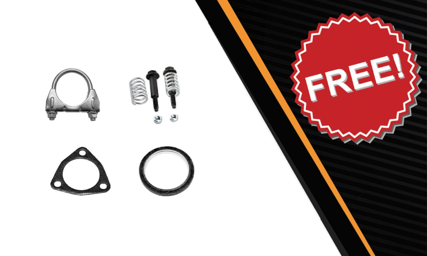 2007-2009 Honda CR-V 2.4L Exhaust Resonator Pipe and Muffler