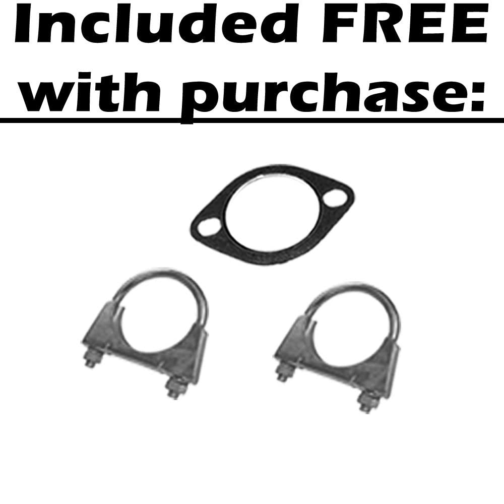 Exhaust Pipe, Muffler and Resonator for 2006 Chevy Uplander 3.5L | 2007-2008 Uplander 3.9L | 2002-2005 Venture | 2002-2005 Pontiac Montana 3.4L | 2007-2009 Montana 3.9L