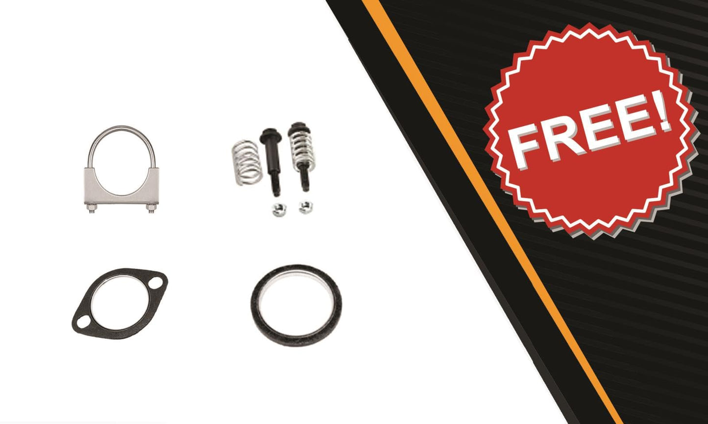 2012-2016 Subaru Impreza 2.0L Exhaust Muffler Assembly - For Sedan