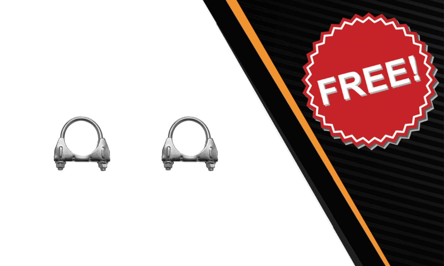 2013-2017 Chevrolet Traverse 3.6L Exhaust Pair of Resonator Pipe