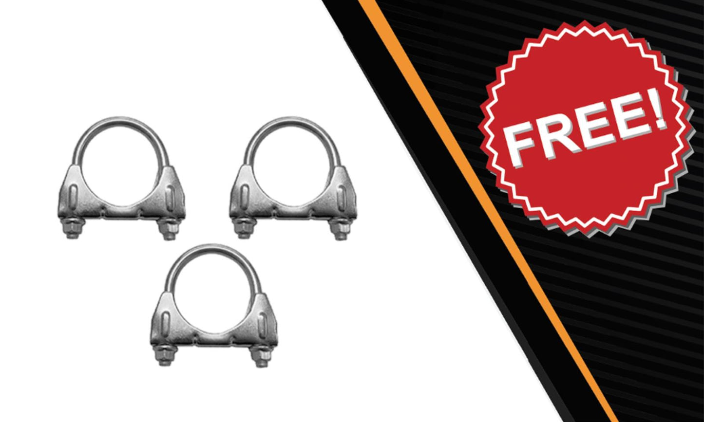 2010-2017 Chevrolet Equinox 2.4L and 2010-2017 GMC Terrain 2.4L Cat-back Exhaust System