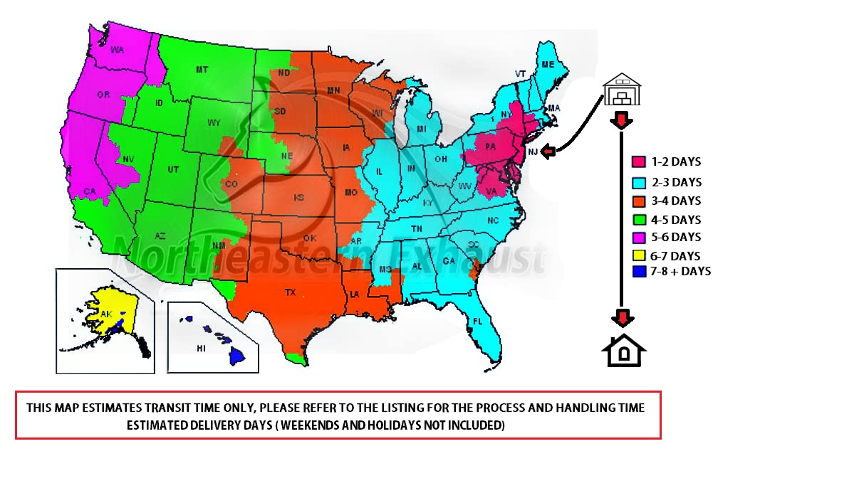 Colt Exhaust | Single Chamber Universal Fit Round Exhaust Mufflers (2.25" ID/OD 18"Long) | Pack of 2 | Automotive Replacement Part