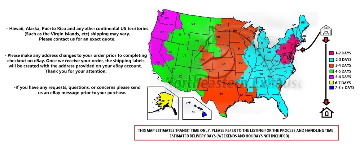 (2.5" ID/OD x 13" Long) Universal Single Chamber Performance Exhaust Race Center Muffler - Pack of 2