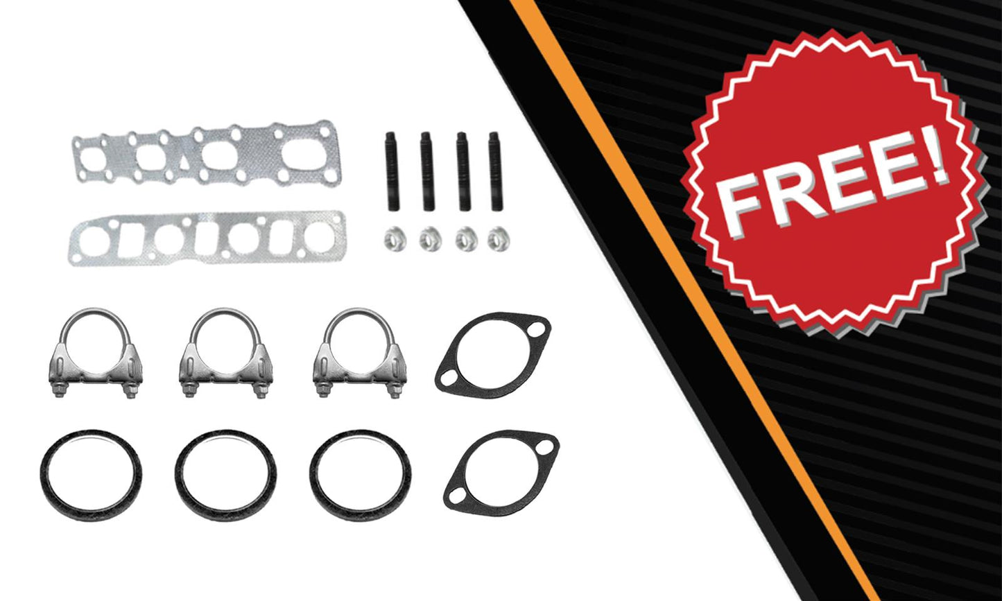 2012 Nissan Titan 5.6L Complete Exhaust System Kit with Catalytic