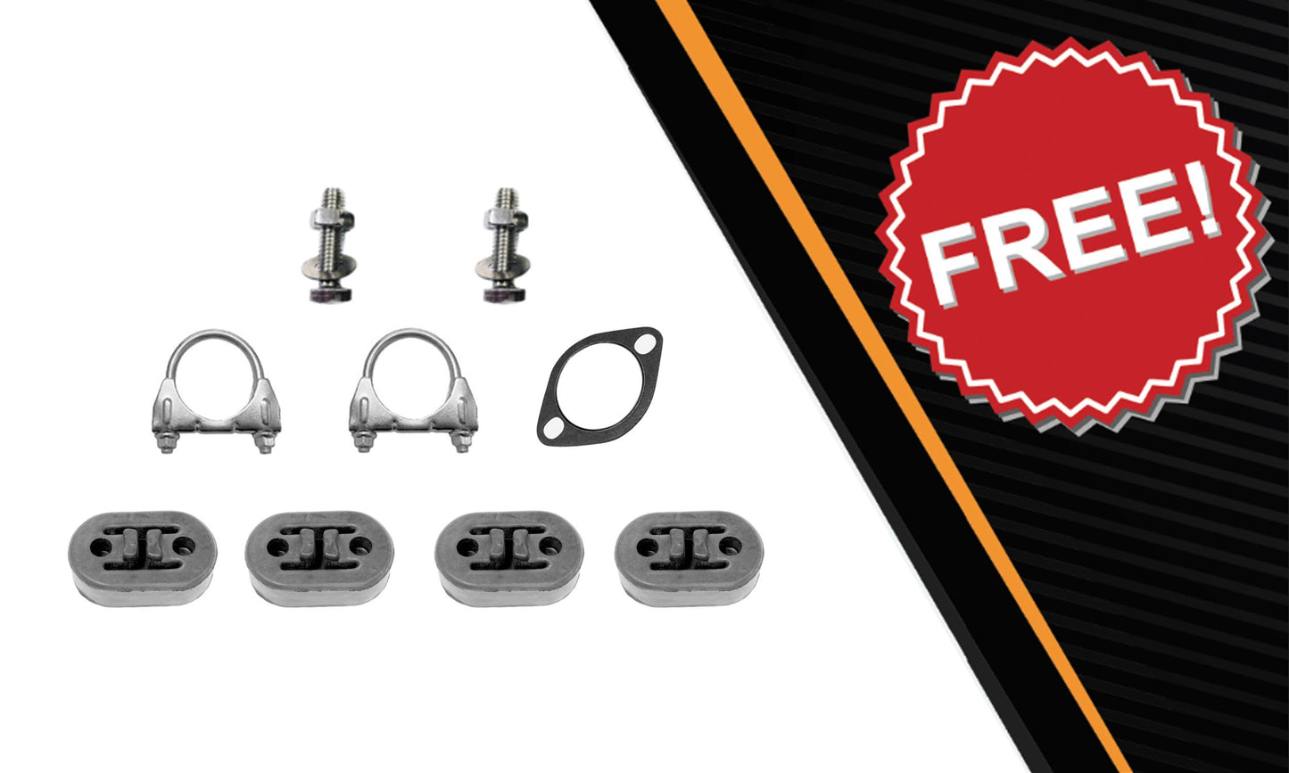 2006-2010 Chevy HHR 2.2L Resonator and Muffler Exhaust System Kit