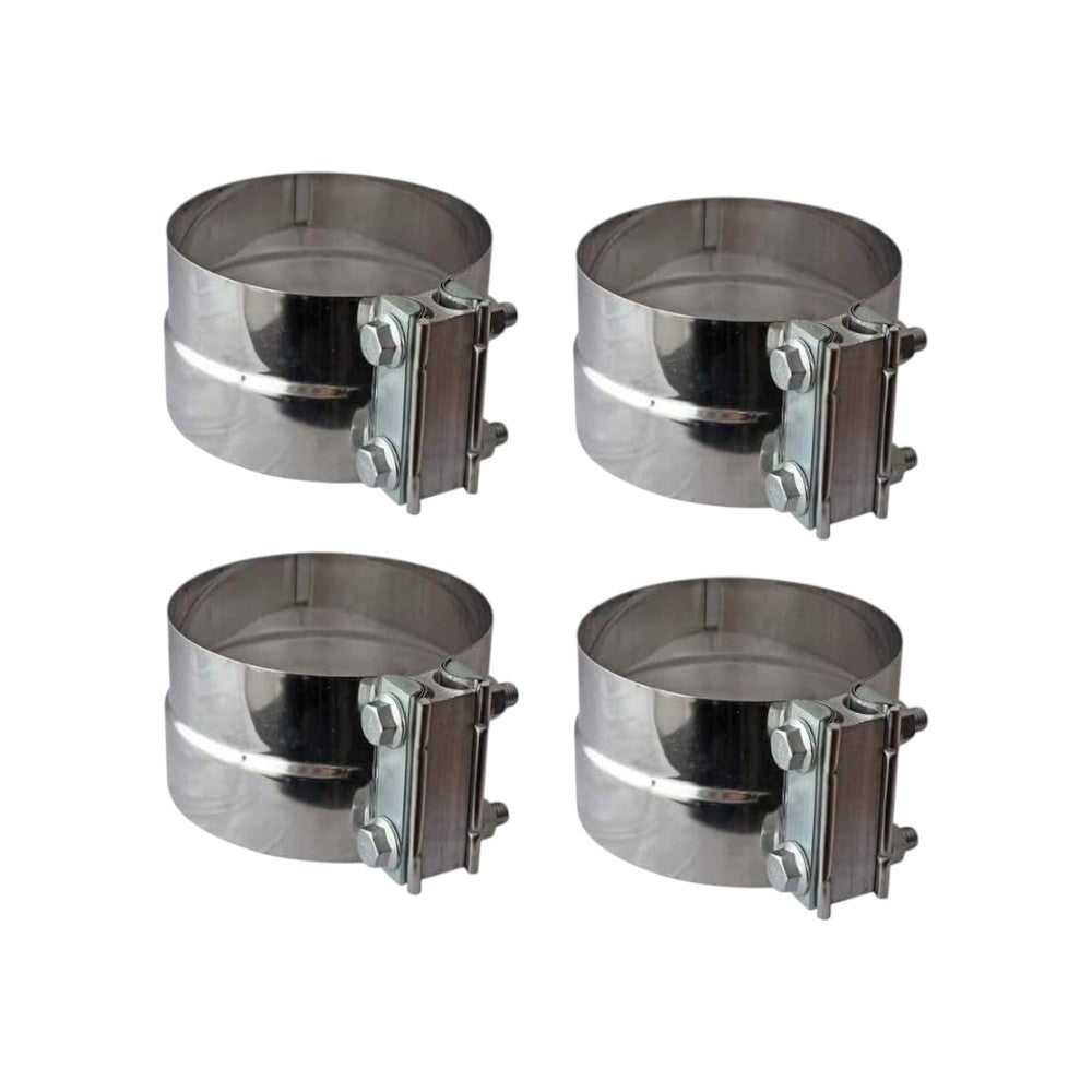3.5" Universal Exhaust Band Clamps | 4 pcs