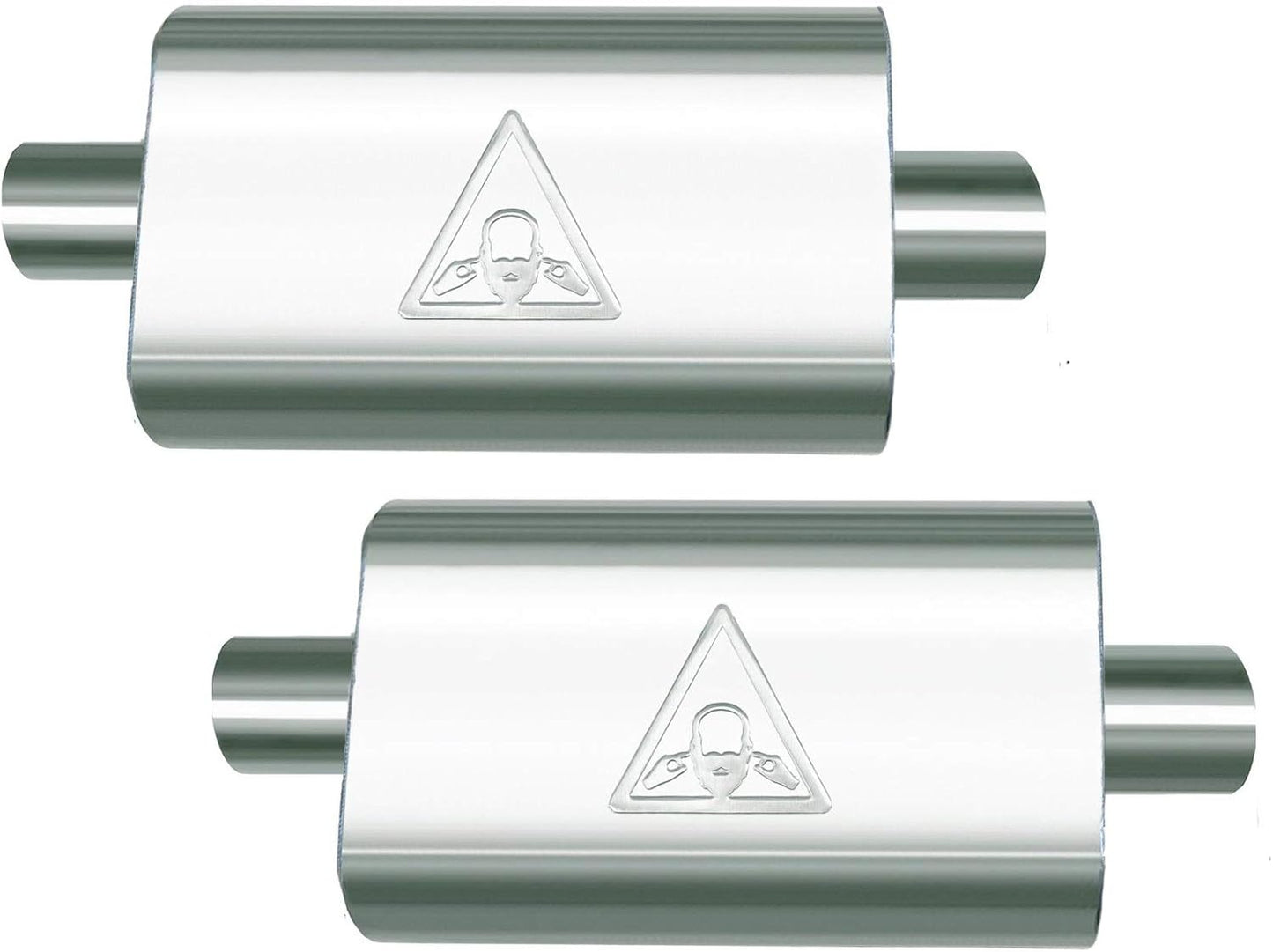 Center In / Center Out | 2.5" ID/OD | 19" Long (2 Packs) | Single Chamber UNIVERSAL PERFORMANCE MUFF