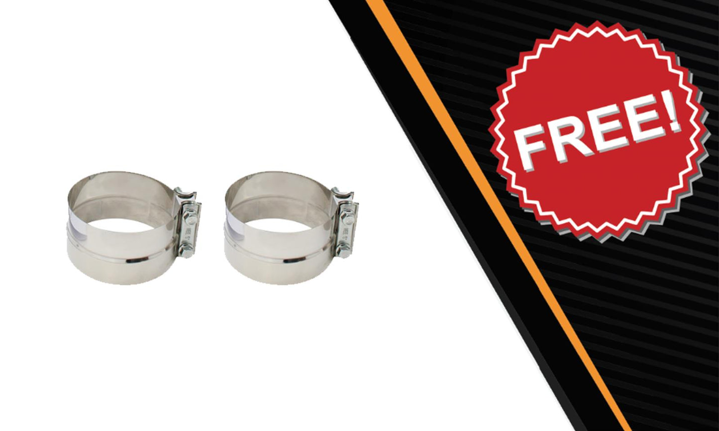 Colt Exhaust | Stainless Steel Universal Performance Diesel Muffler Exhuast Pipe (4"ID/OD x 30"Long) | Automotive Replacement Part