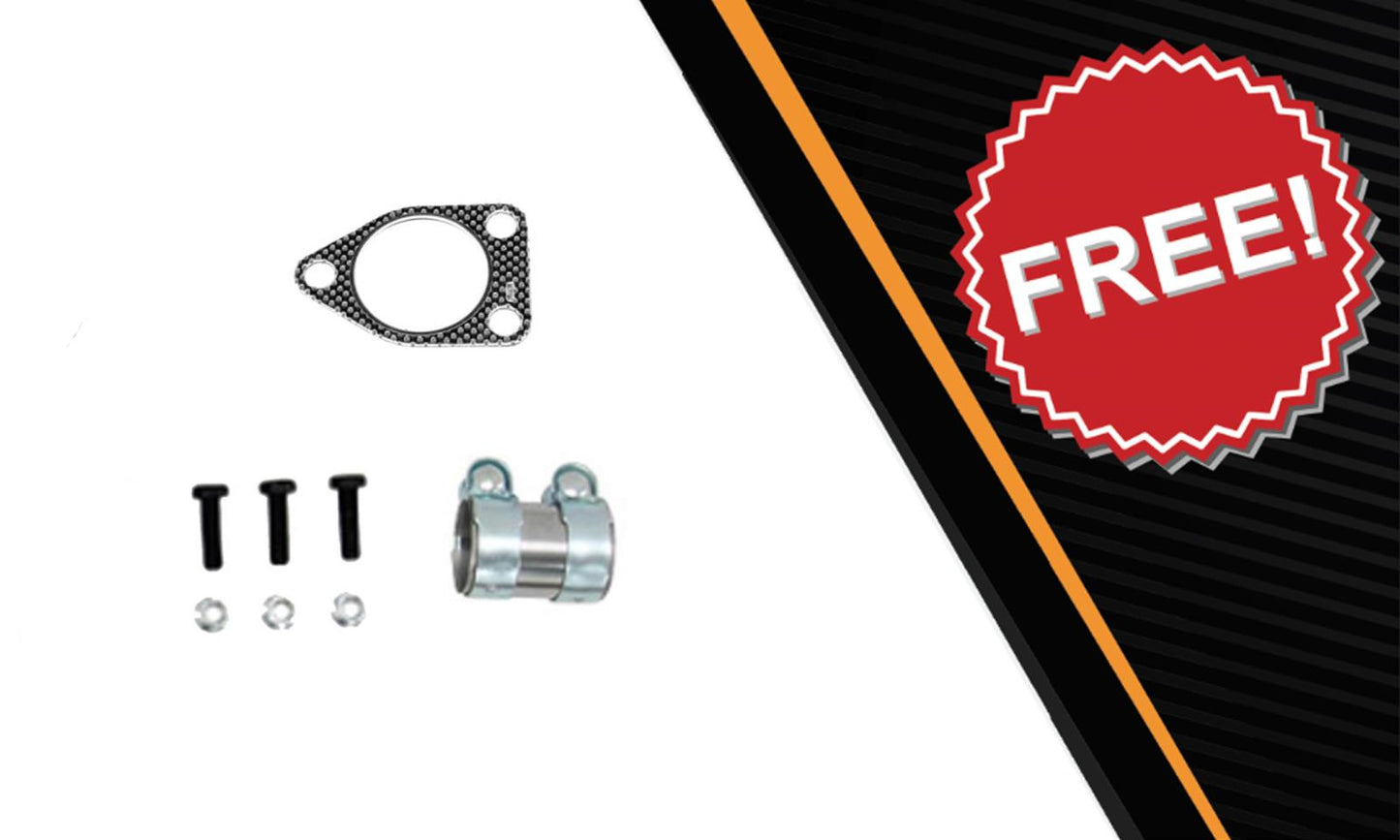 2016-2019 Mitsubishi Outlander 3.0L Stainless Steel Resonator Muffler Kit