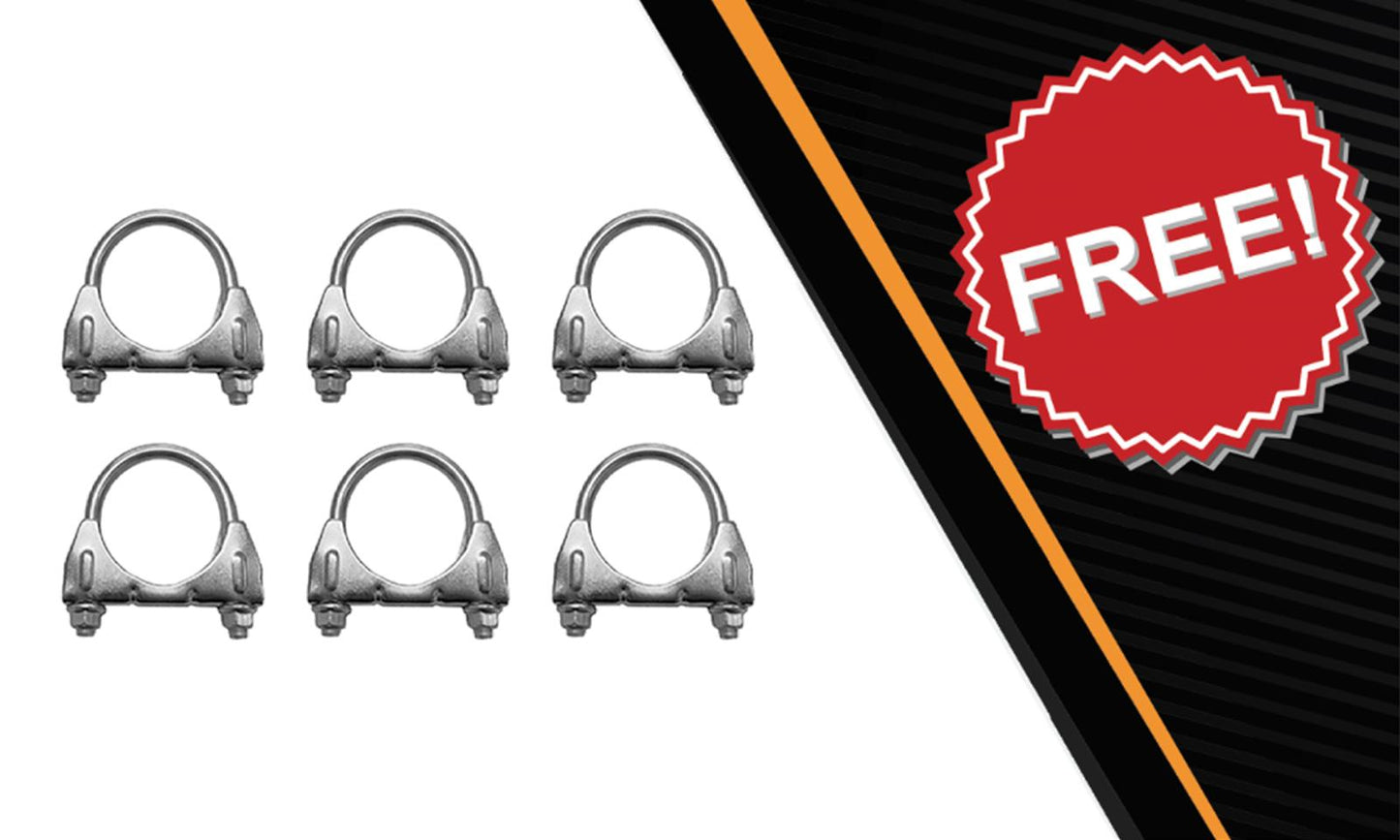 2009-2010 Dodge Ram 1500 5.7L Stainless Steel Exhaust Pair of Tail Pipe
