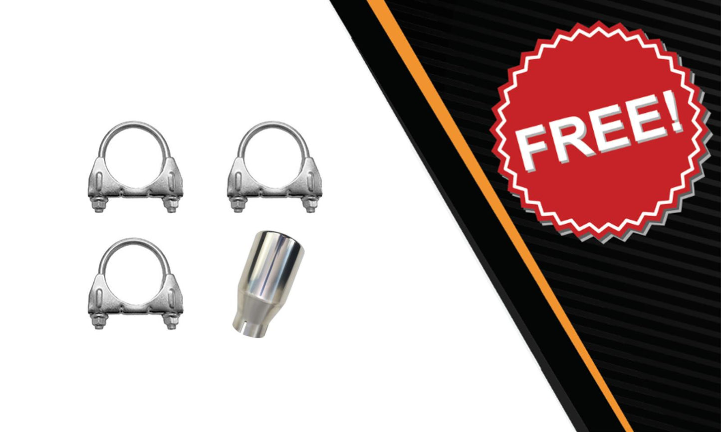 2011-2018 RAM 1500 5.7L Stainless Steel Passenger Side Tail Pipe w/ Tips