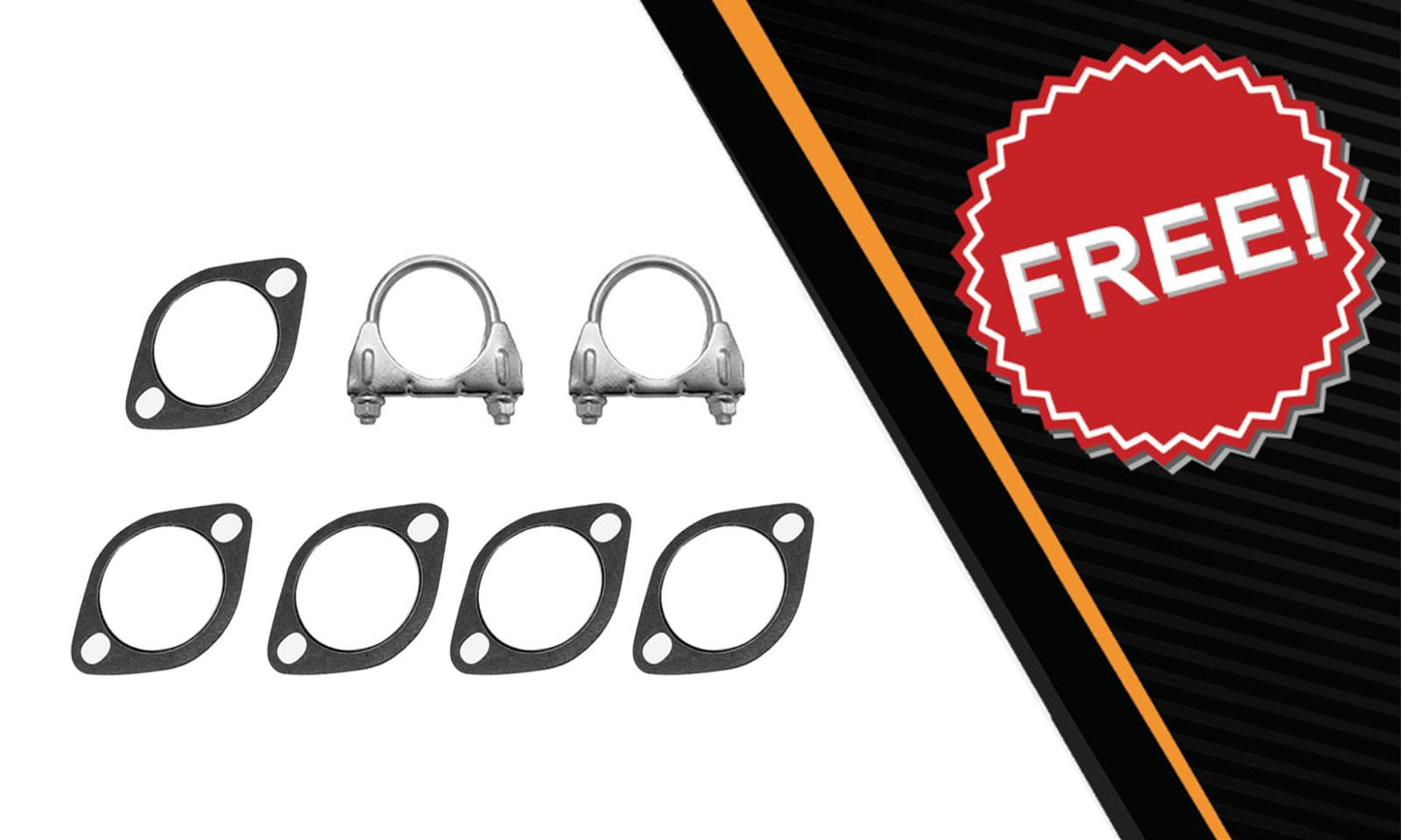 2014-2017 Infiniti QX70 3.7L Stainless Steel Y-Pipe Resonator Exhaust Kit