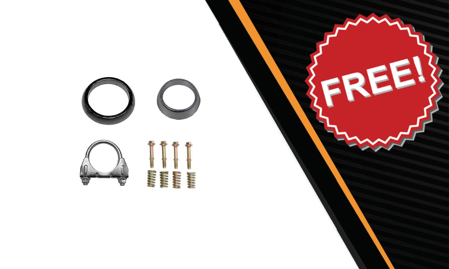 2008-2012 Scion XD 1.8L Complete Exhaust System Kit EPA Approved