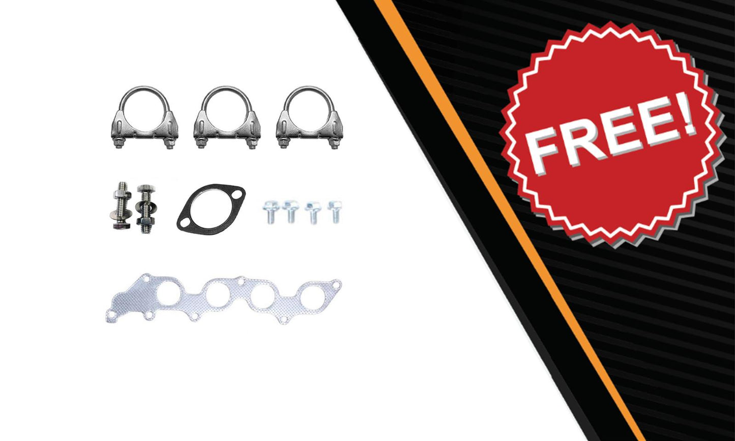 2009-2010 Ford Focus 2.0L EPA Approved Exhaust Manifold Converter Resonator Muffler Kit