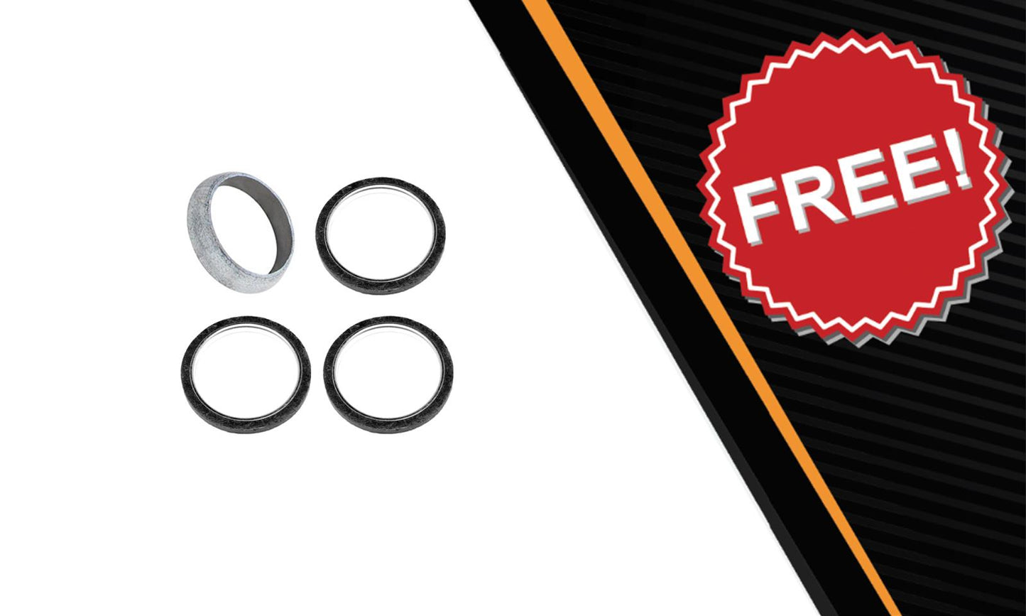2014-2016 Toyota Highlander 3.5L Pair of Exhaust Manifold Catalytic Converter Front and Y Pipe Kit | EPA Approved | GAS Engine