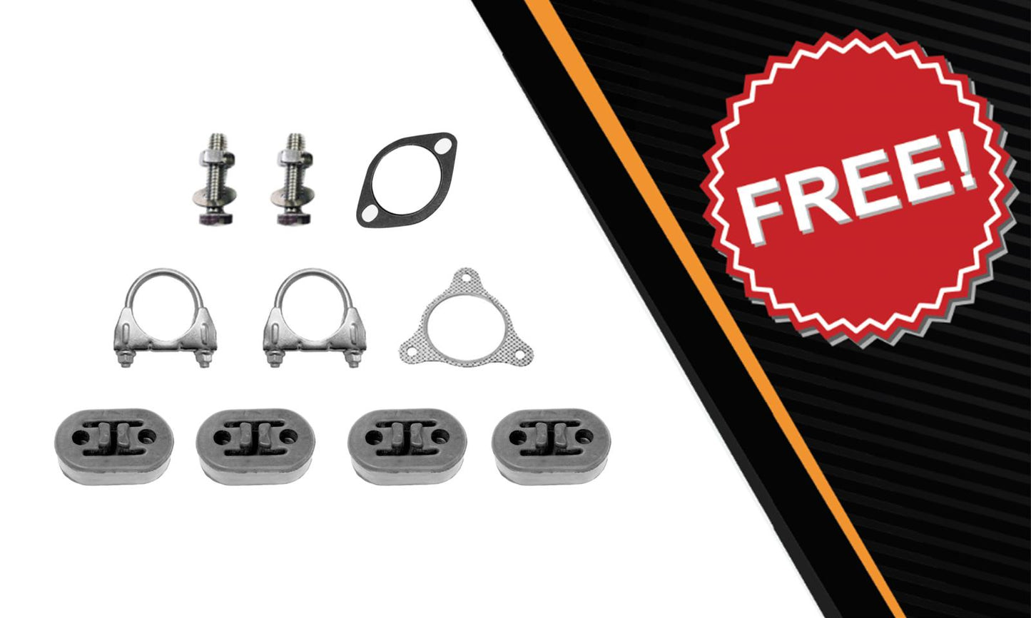 2006-2007 Chevrolet HHR 2.2L Exhaust Catalytic Converter, Resonator Pipe and Muffler| Automatic Transmission