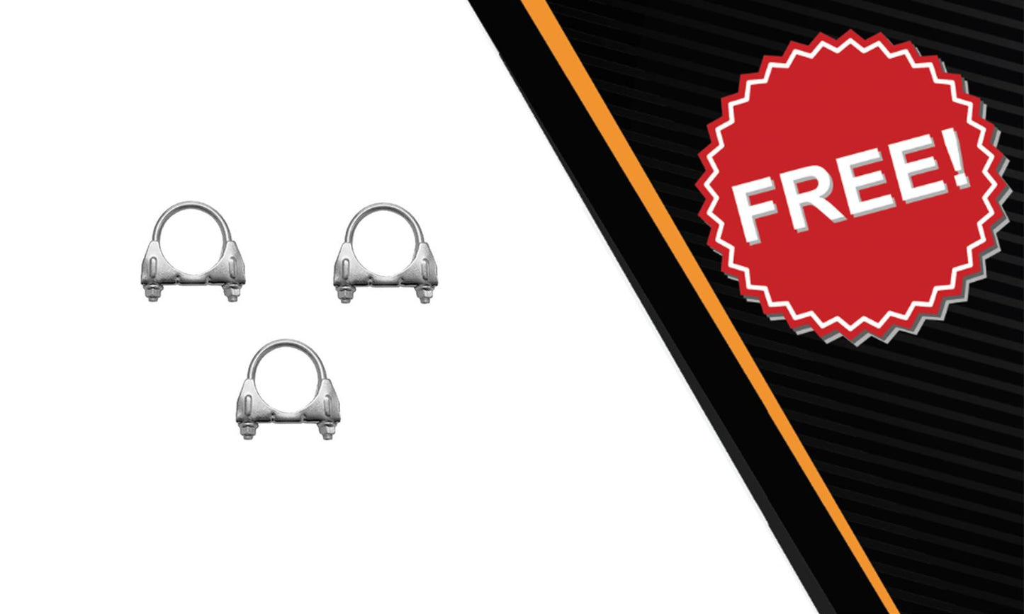 Stainless Steel Exhaust Resonator Pipe for 2012-2014 2.0L and 2011-2014 3.5L Ford Edge