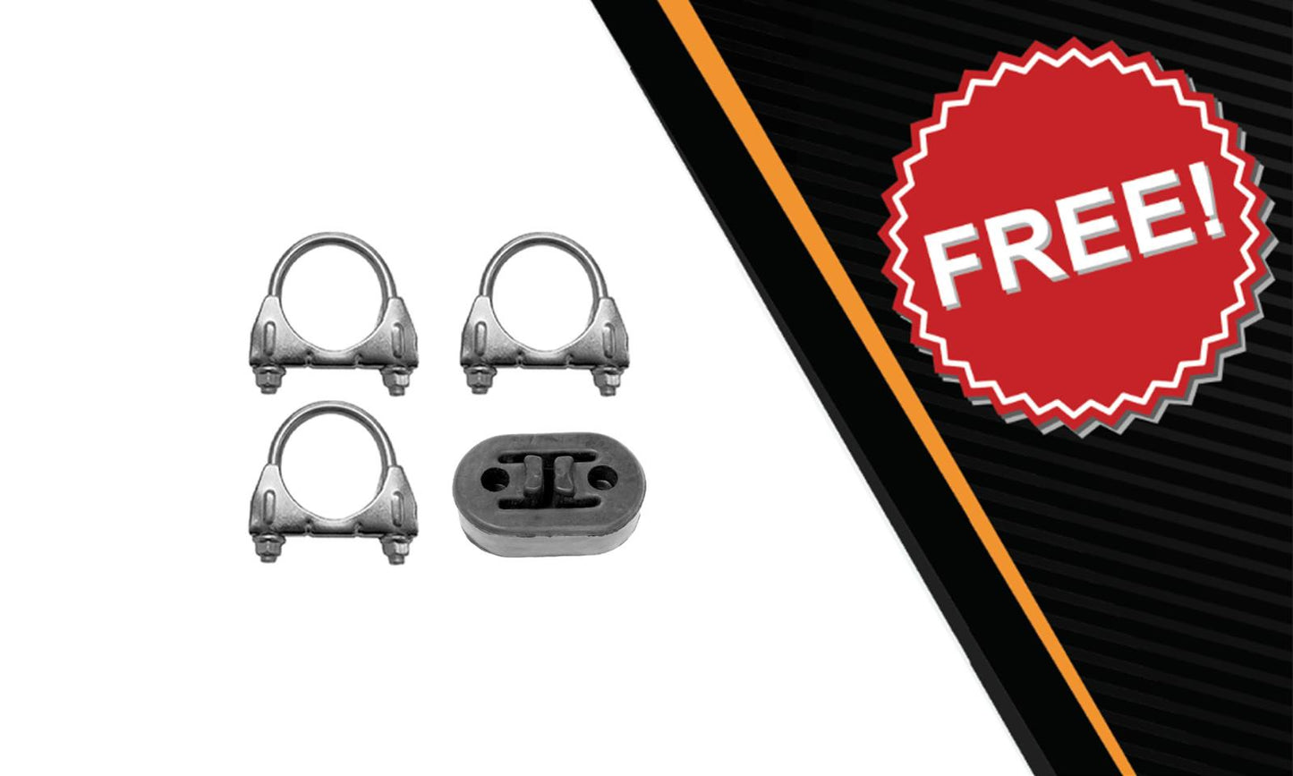 2002-2004 Jeep Grand Cherokee 4.0L | 4.7L Catalytic Muffler Tail Pipe Exhaust Kit EPA-Approved