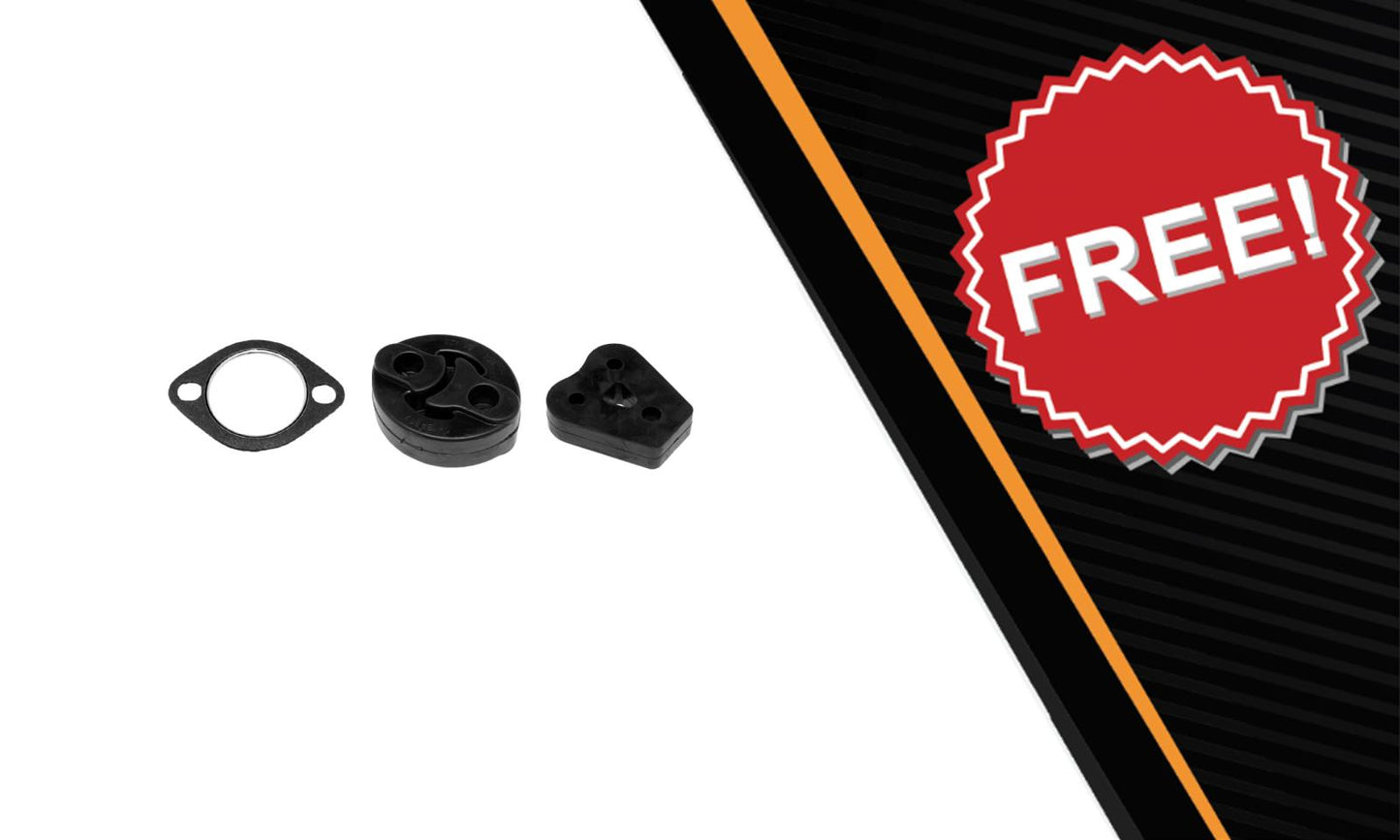 2012-2013 Kia Soul 1.6L & 2.0L Stainless Steel Exhaust Muffler Assembly