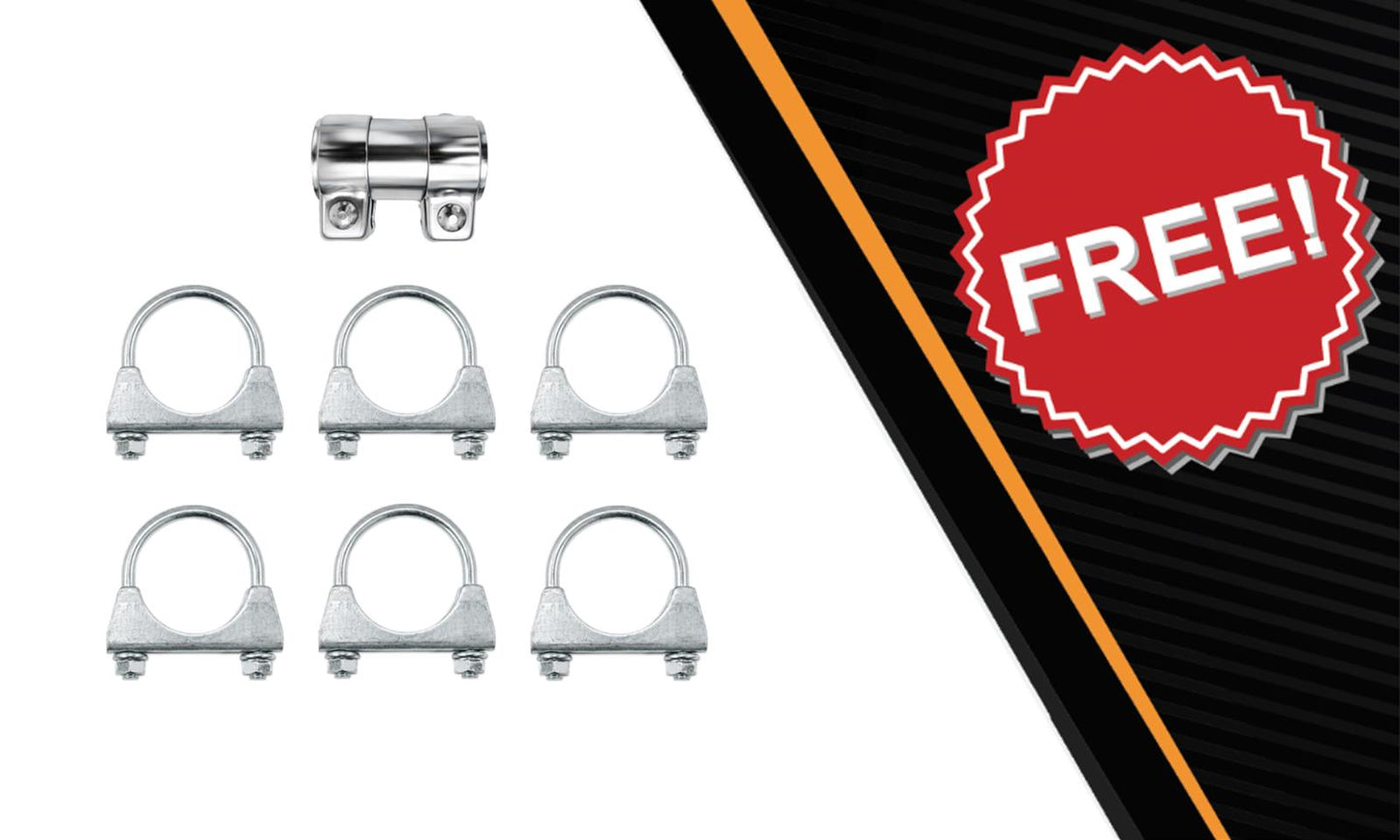 2005-2008 Ford F-150 4.2L 126in WB Stainless Steel Complete Exhaust System - EPA Approved