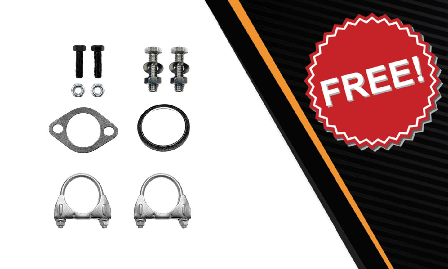 2010-2011 Mazda 3 2.0L Rear Catalytic Converter w/ Exhaust Pipe Kit | Stainless Steel | EPA Approved