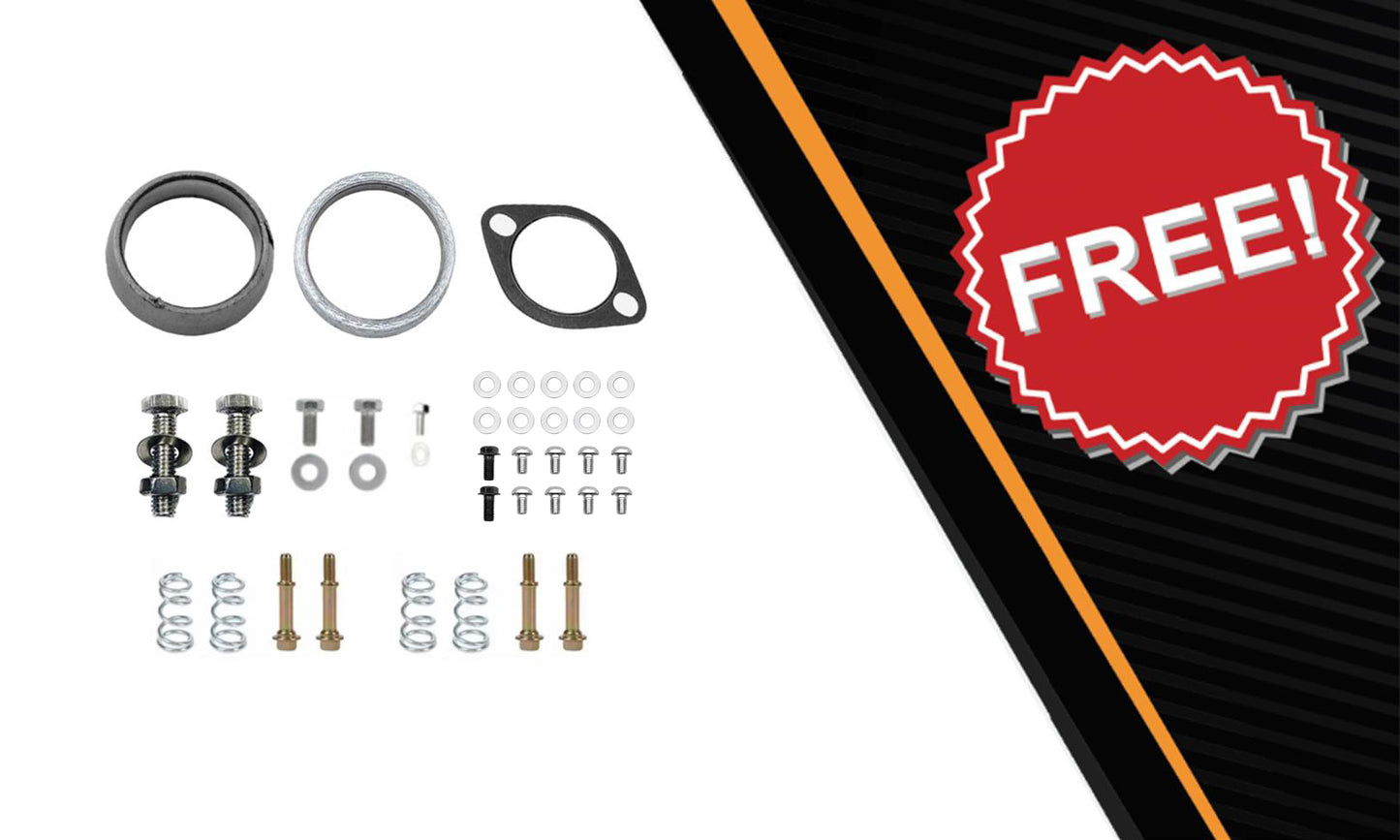 2013-2020 Nissan NV20 2.0L EPA Front & Rear Catalytic Muffler Kit