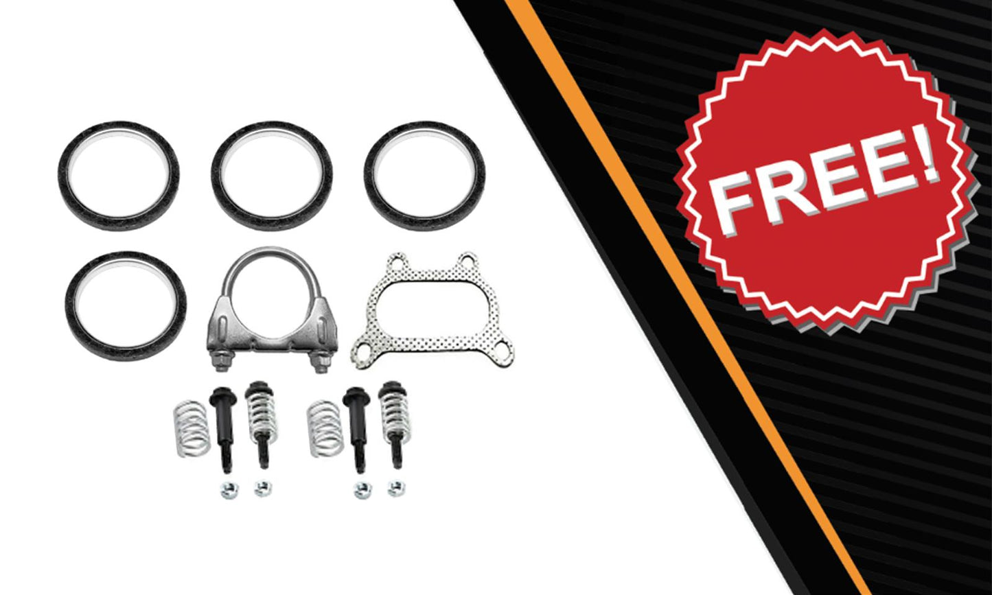 2014-2015 Civic 1.8L EPA Manifold Catalytic & Exhaust Pipes w/ Resonator