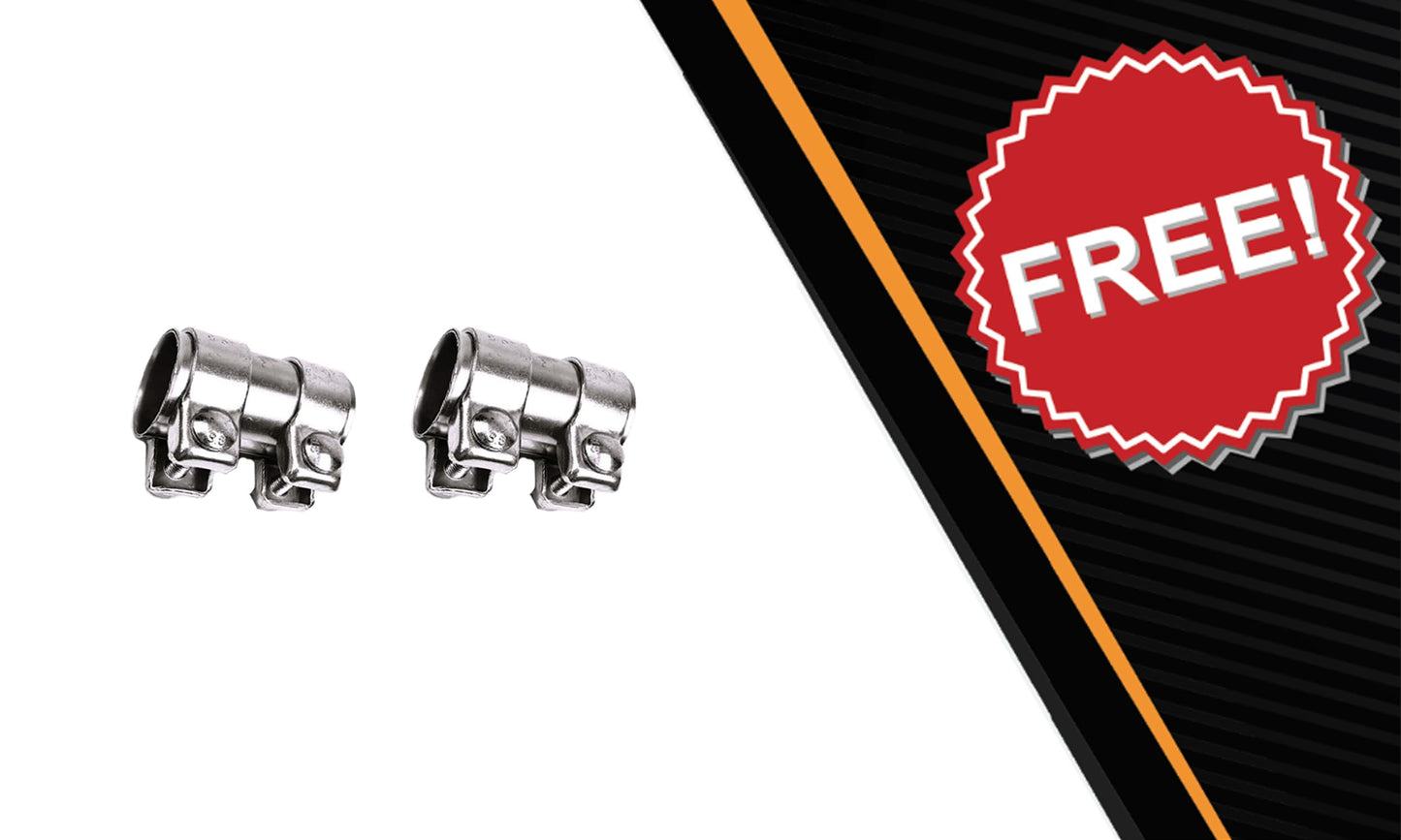 2000-2006 1.8L and 1999-2005 2.8L Volkswagen Golf Exhaust Resonator Pipe