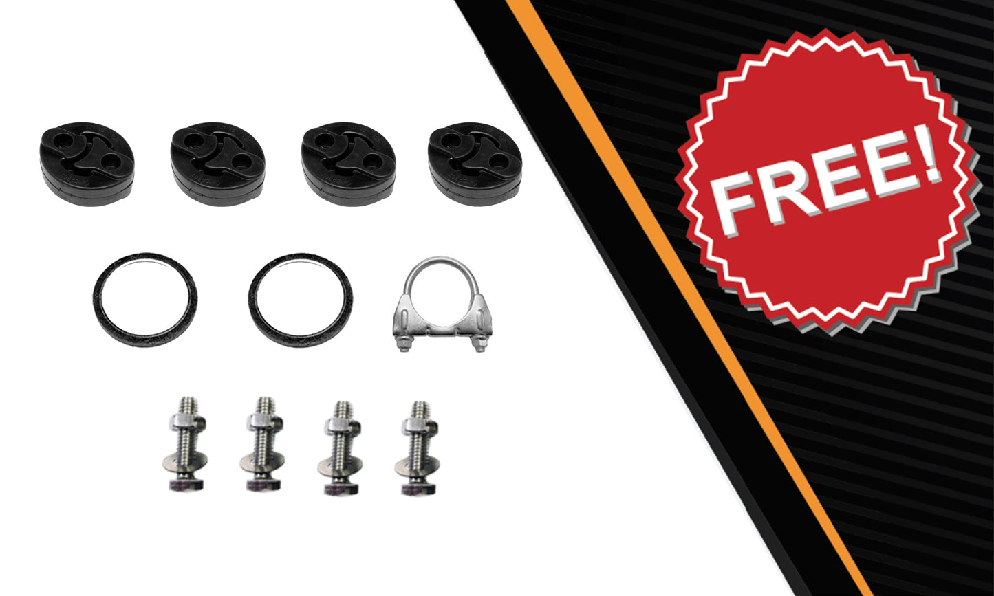 1994-1996 Toyota Camry 2.2L Resonator and Muffler Exhaust Kit