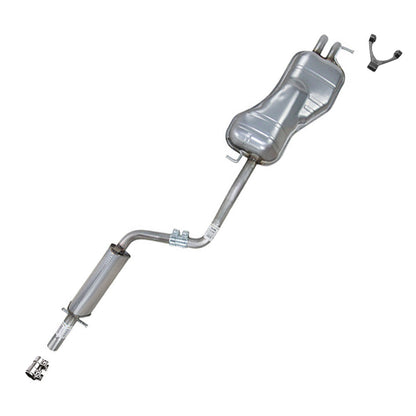1999-2005 Volkswagen Beetle 1.8L | 2006-2010 Volkswagen Beetle 2.5L Exhaust Resonator Pipe and Muffler