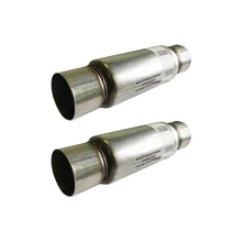 Stainless Steel Performance Resonator | 4"ID | 12" Body | 18" Long  - 2 Packs