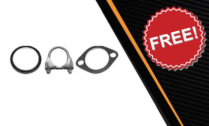 Resonator Pipe and Muffler for Exhaust 2000-2001 Infiniti I30 3.0L and 2002-2004 I35 3.5L