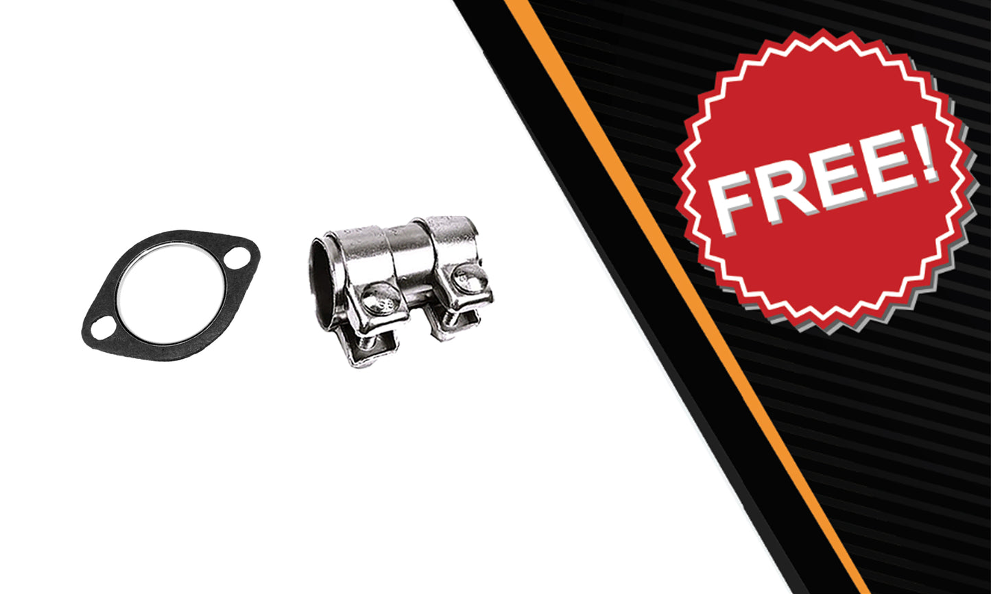 2017-2019 1.5L, 2013-2019 1.6L, 2013-2019 2.0L 2.5L Ford Escape Exhaust Front Resonator Pipe