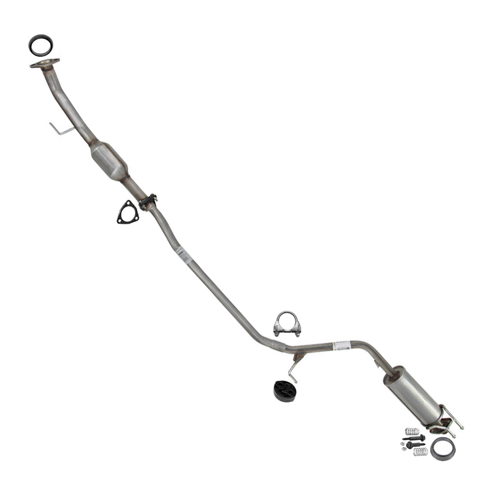 2006-2011 Honda Civic 1.3L Rear Catalytic Converter and Resonator Pipe - For Hybrid engine