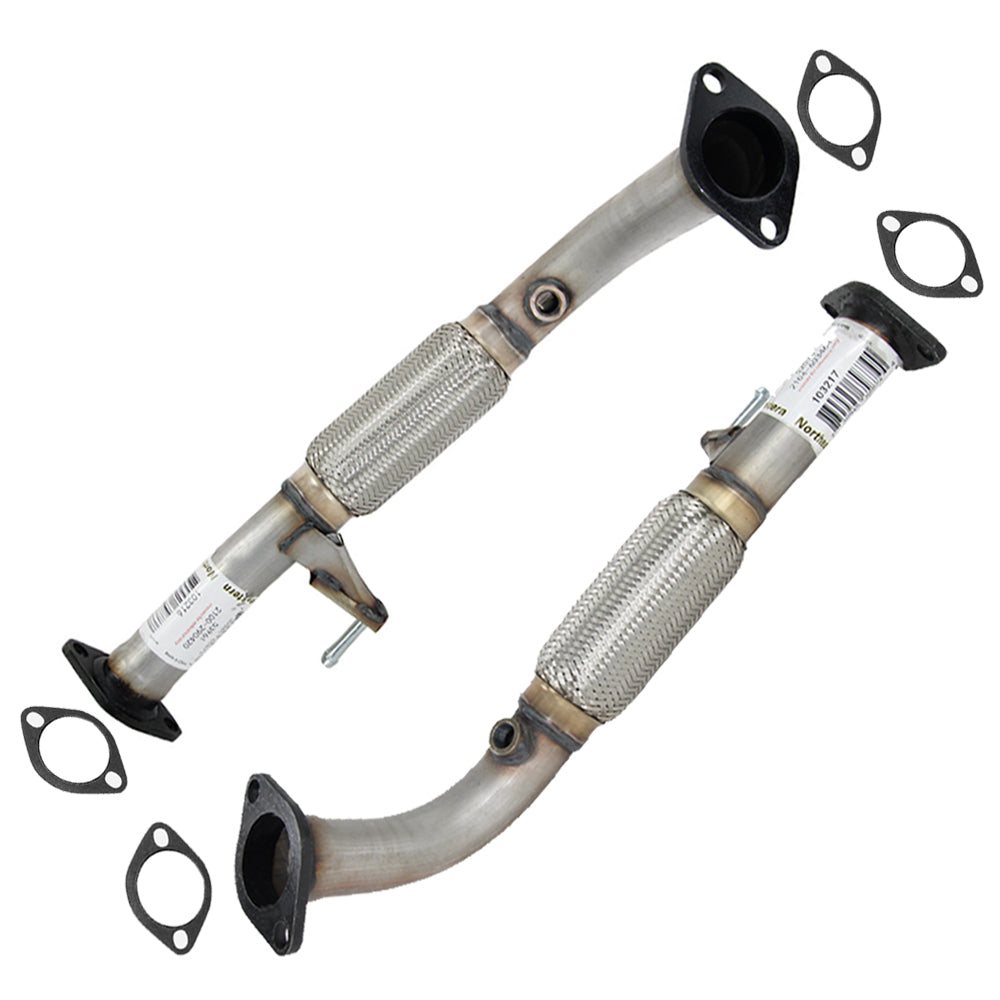 Exhaust Pipes for Kia Sorento 2008-2009 3.3L | 2007-2009 3.8L