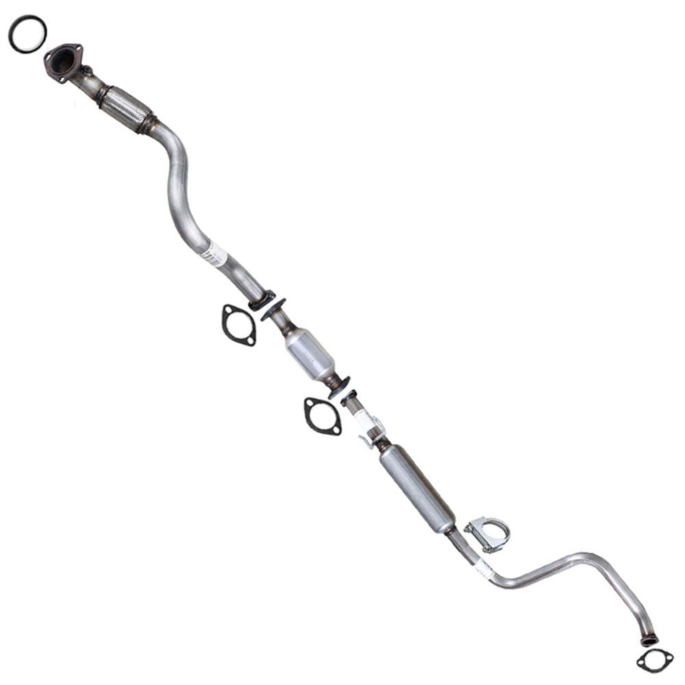 Exhaust Front Pipe, Catalytic Converter & Resonator for 2009-2011 Chevy Aveo/Aveo5 | 2009 Pontiac G3 | 1.6L