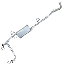 2005-2019 Nissan Frontier 4.0L Exhaust Pipes and Muffler | Extended Cab and Crew Cab short bed only (59.5in bed) (125.9in WB)