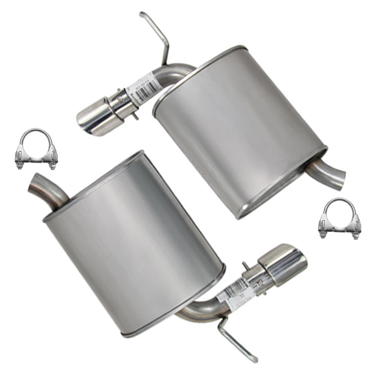 2007-2010 Ford Edge & Lincoln MKX 3.5L Pair of Muffler with tips