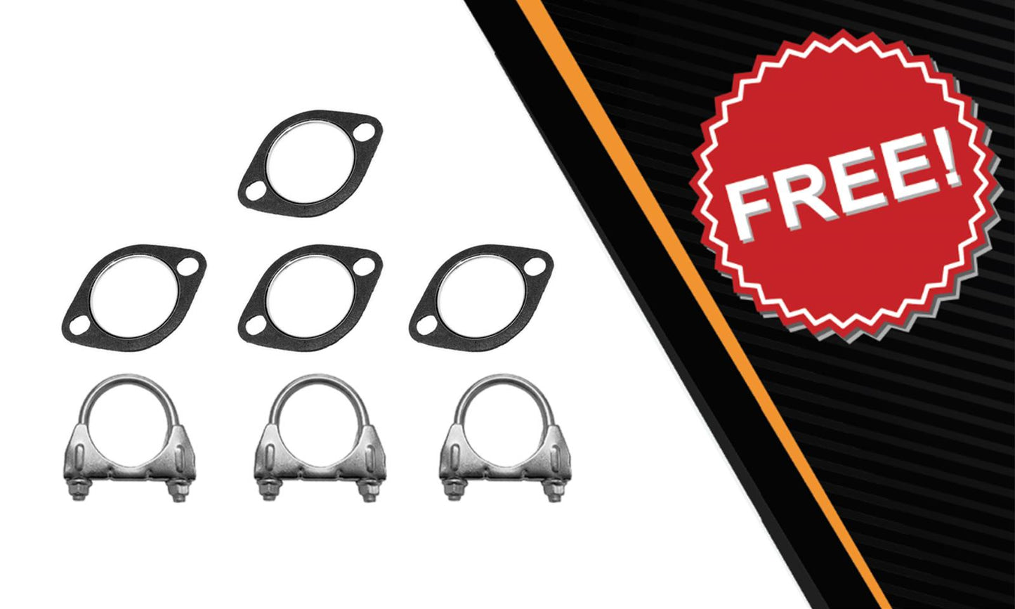 Exhaust System Kit for 2009-2017 Chevy Traverse | 2009-2010 Saturn Outlook | 2015-2016 GMC Acadia | 3.6L