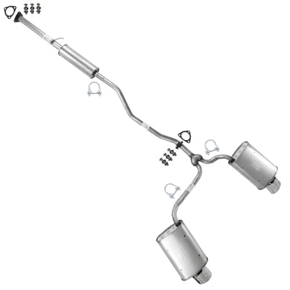 2017 Honda Accord 3.5L Cat-back Exhaust System Kit | SEDAN