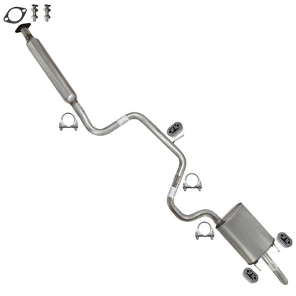 2003-2005 Chevy Impala and Monte Carlo 3.4L 3.8L Resonator, Intermediate Pipe and Muffler