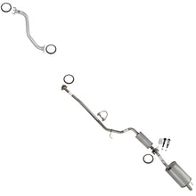 2014-2015 Honda Civic 1.8L Sedan Exhaust Pipes Muffler Resonator Kit