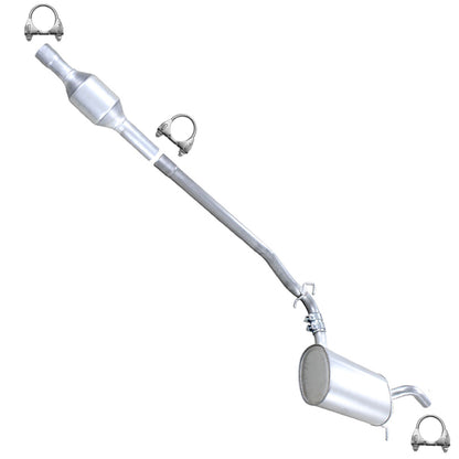 2012-2014 Volkswagen Passat 2.5L Resonator and Muffler Exhaust