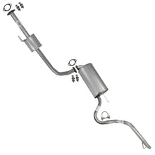 2007-2010 Hyundai Elantra 2.0L Exhaust Resonator Pipe and Muffler Assembly Kit | Stainless Steel