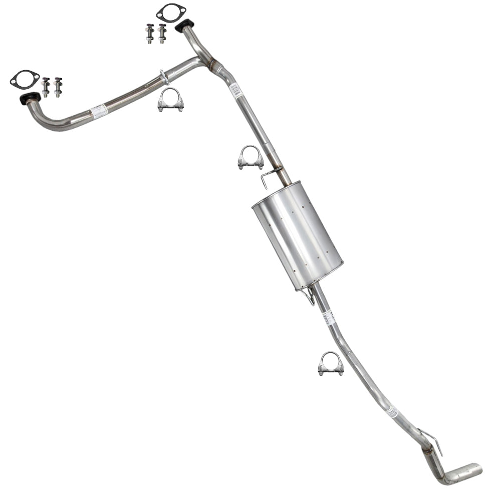 2007-2019 Nissan Frontier 4.0L Cat-back Exhaust Kit | 139.9" WB Crew Cab Pickup