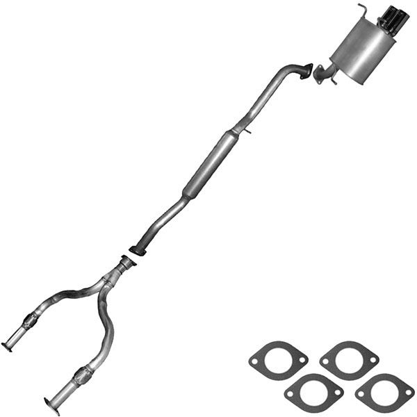 2004 Infiniti G35X 3.5L Sedan AWD Y Pipe, Resonator and Muffler Exhaust System Kit