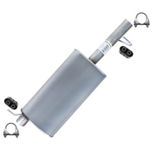 Northeastern Exhaust | Stainless Steel Exhaust Muffler with Hangers Compatible for Chevy S10/GMC Sonoma/Isuzu Hombre 1998-2000 2.2L |   Free Clamps and Hangers Included