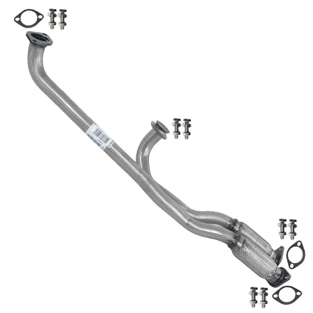 2013-2019 Ford Police Interceptor Utility 3.7L Stainless Steel Dual Exhaust Flex Pipe